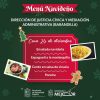 Espagueti y cerdo en salsa de ciruela para los infractores en Nochebuena: SSP