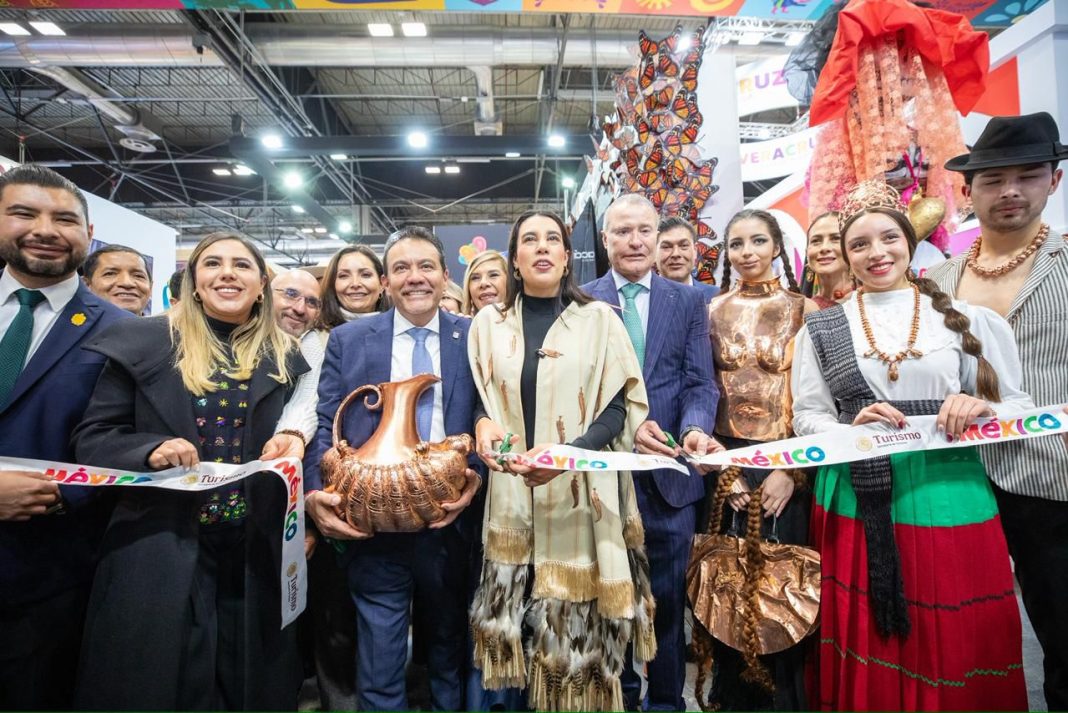 Michoacán inició formalmente su participación en la Fitur en Madrid