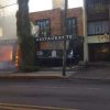 Se incendia área de terraza del restaurante Cocol, en Morelia