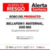 Alerta Cofepris por robo de suplemento alimenticio Bellafem®️maternal