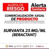 Alerta Cofepris sobre comercialización ilegal del medicamento Survanta