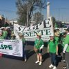 Miles de trabajadores marchan en exigencia de que Bedolla resuelva pliego petitorio de la menos 25 sindicatos