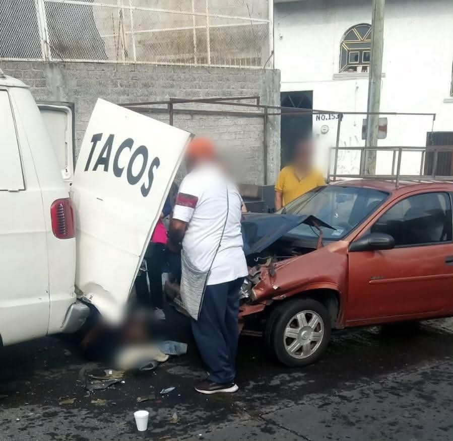 Automovilista atropella a taquero en la colonia Loma Libre, Morelia