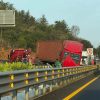 Se registra accidente de tractocamión en la Siglo XXI, tramo Pátzcuaro-Uruapan