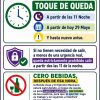 La comunidad de Acachuén se suma a toque de queda por inseguridad