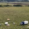 Denuncian olvido de autoridades municipales para recolección de basura en canchas de futbol, en Morelia