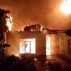 Incendio consume panadería y dos viviendas en el Barrio de San Miguel, Uruapan