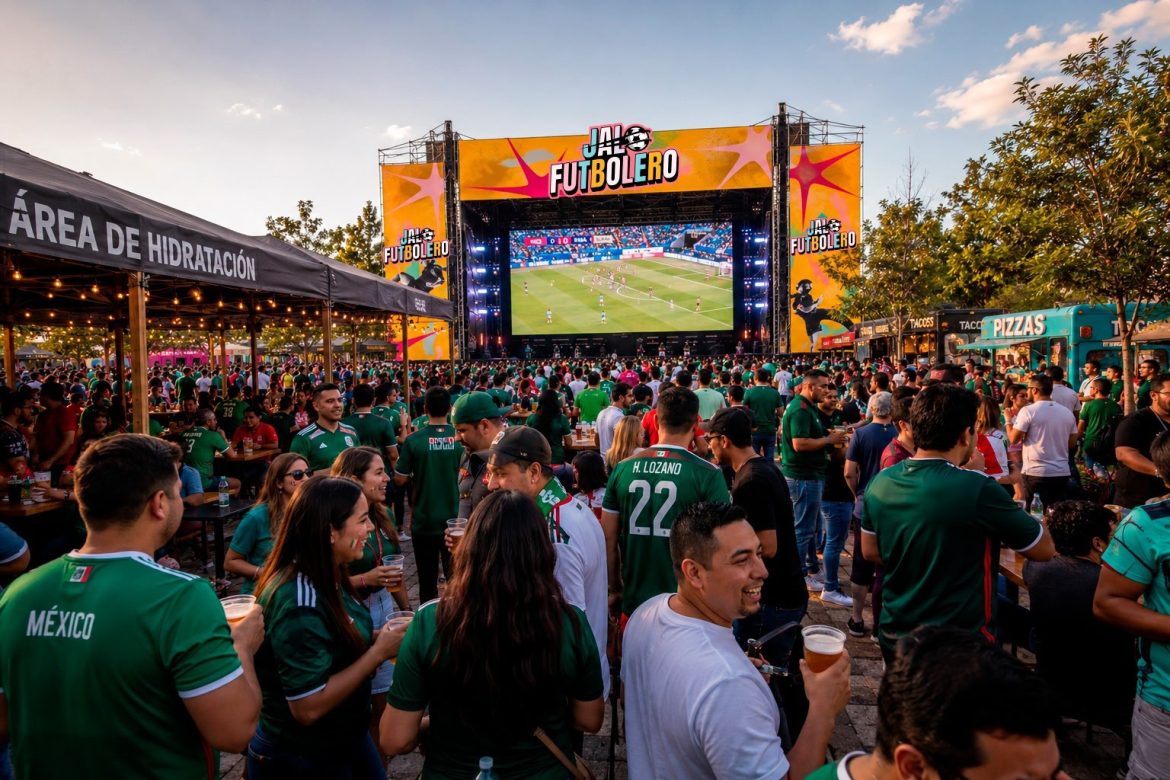 Se transmitirán todos los partidos de la Copa Mundial en pantallas gigantes en el Ceconexpo