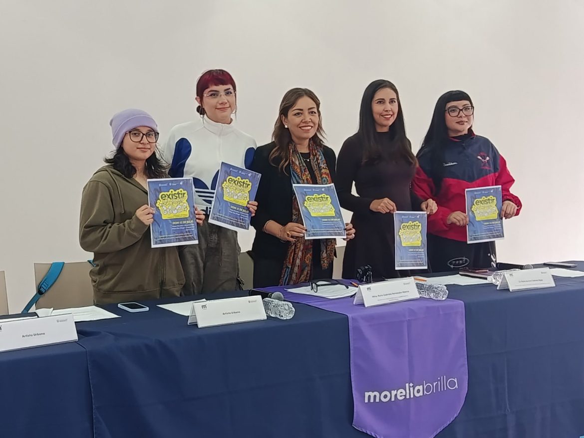 «Existir, Resistir y Crear», exposición que busca dar vista al arte urbano realizado por mujeres