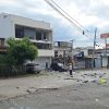 Estalla tanque estacionario de Gas L. P, en edificio de Uruapan; hay tres heridos y daños en varios inmuebles