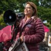 Intensifica Fabiola Alanís el trabajo territorial de Morena en Uruapan y difunde beneficios de la 4T a las familias