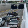 Muere motociclista tras chocar contra barandal y caer a carriles centrales del Libramiento Oriente de Morelia