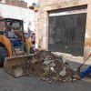 Da Ooapas seguimiento integral a trabajos con retiro de escombro en distintos puntos de Morelia