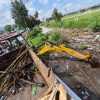 Retiran más de 70 toneladas de basura del Dren Barajas
