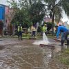 Sindicato de Limpia se une a los trabajos en Hacienda Tinijaro