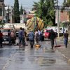 Continúan labores de limpieza y apoyo en colonias afectadas por lluvias
