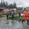 Atienden Brigadas Municipales reportes por lluvias de este viernes