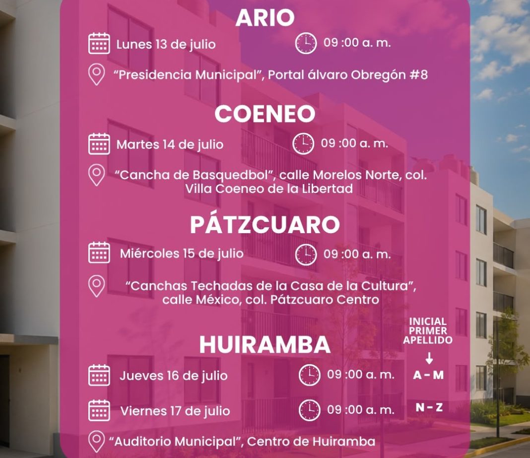 Comienza la firma de contratos del Programa de Vivienda para el Bienestar en cuatro municipios