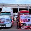 Transportistas realizan carava de LC a Morelia