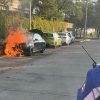 Incendio de vehículo moviliza a cuerpos de emergencia en la zona de Altozano