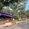 Ciudadanos protestan contra tala de 613 árboles por obras del Morebus en Morelia