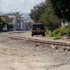 Mujer en aparente situación de calle queda herida tras ser atropellada por el tren en Morelia