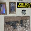 Policía Morelia detiene a hombre armado tras intentar forzar domicilio y portar arma de fuego