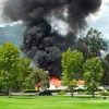 Se incendia restaurante en el Club de Golf Tres Marías; reportan explosión de tanque de gas