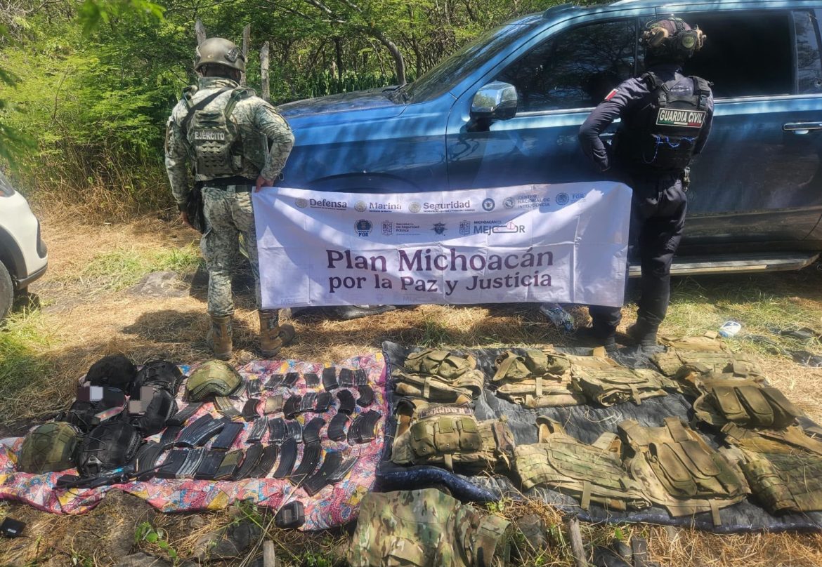 Reforzamiento de la seguridad en región La Piedad deja aseguramiento de vehículos y equipo táctico