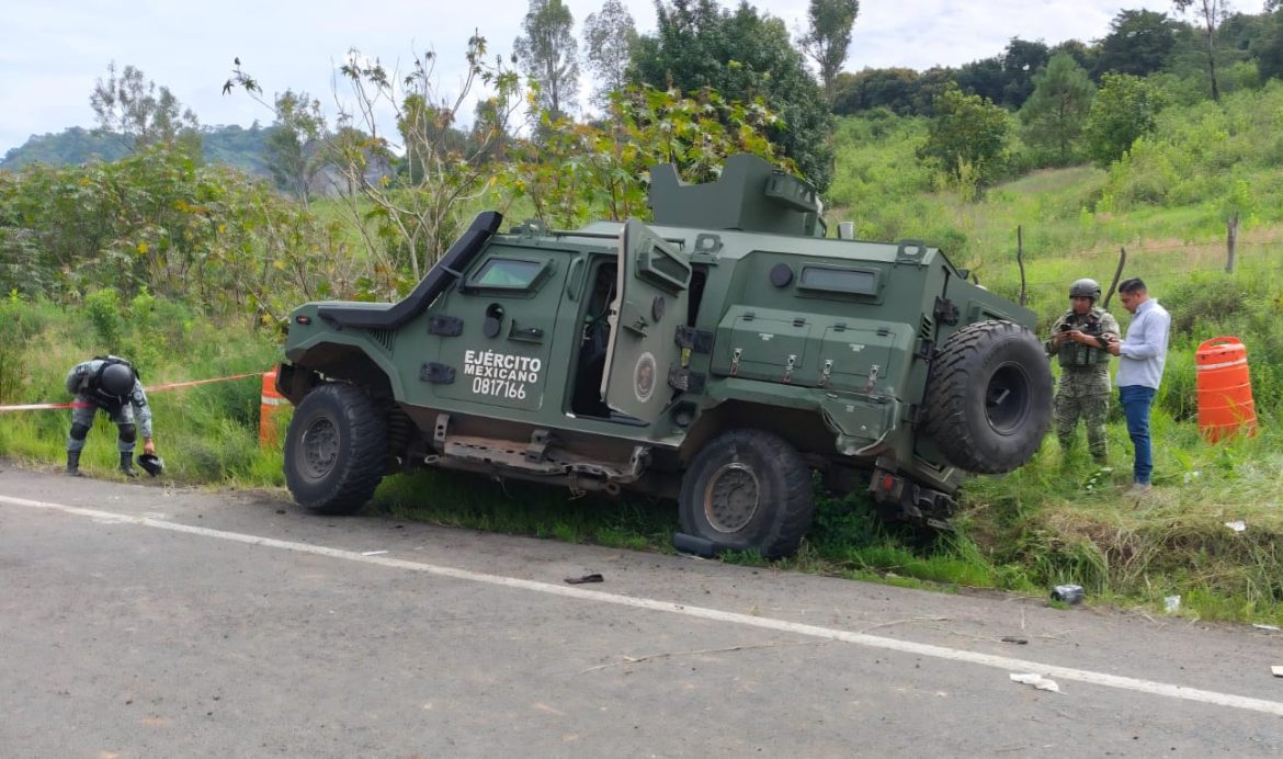 Fallece Capitán en hospital de Guadalajara, tras accidente de vehículo militar en Tocumbo