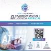 Invitan al Foro Ciudadano de Inclusión Digital e Inteligencia Artificial, en Ceconexpo