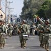 Elementos de seguridad y fuerzas armadas comienzan prácticas con motivo del desfile Cívico-Militar