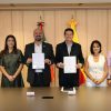 Firma Alfonso Martínez vinculación de Morelia a Red de Deporte y Desarrollo en América Latina