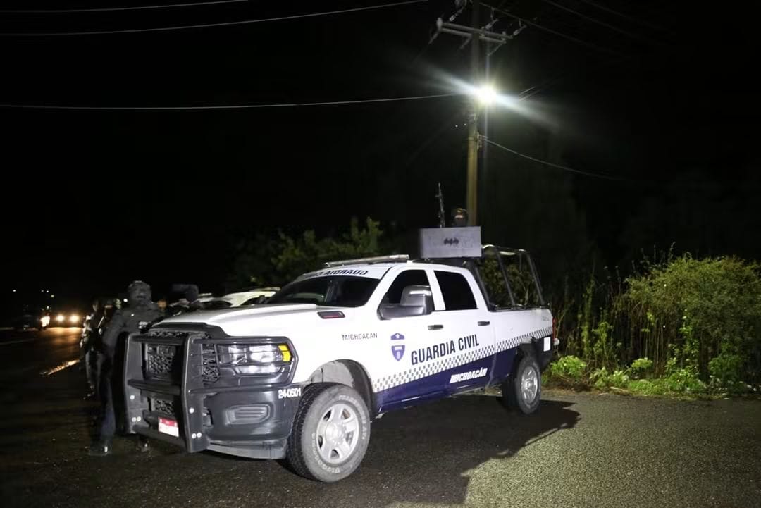 Guardia Civil mantiene despliegue de seguridad tras agresión en Zinapécuaro