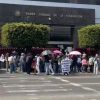 Marchan en exigencia de que gobierno de Bedolla acate resolución de suspensión de obra del Morebús