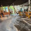 Huracán “Trudy” ocasiona algunas afectaciones a enramadas y lluvias en la costa michoacana
