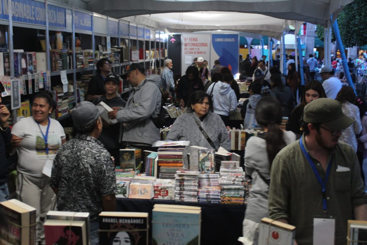 Cierra la 5ta Feria Internacional del Libro y la Lectura de Morelia