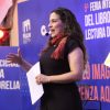 Tiaré Scanda cautiva con lectura en voz alta en la 5ta Feria Internacional del Libro de Morelia