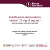 Alerta Cofepris por falsificación del medicamento Saizen®️ 20 mg