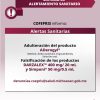 Cofepris emite alerta por adulteración de ADerogyl®️
