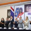 Acompaña Alfonso Martínez a profesores del SPUM en su 50 aniversario
