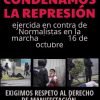 Condena CNTE represión contra normalistas; fuerza policiaca única respuesta del gobierno
