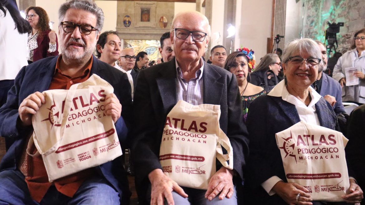 Michoacán presenta Atlas Pedagógico en Foro Nacional de la Nueva Escuela Mexicana