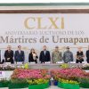 Encabeza Raúl Zepeda ceremonia por el 161 aniversario luctuoso de los Mártires de Uruapan