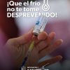 Exhortan a la población a acudir a los centros de salud para aplicarse las vacunas para la Temporada Invernal