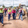 Sedum supervisa avance de los carriles confinados y estaciones del Morebús