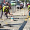 Realizan labores de orden y balizamiento en la avenida Lázaro Cárdenas